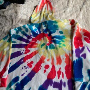 tie-dyed hoodie XXL
